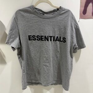 Fear of God Essentials Heather Gray Tee